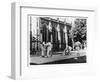 Judo Is Practised in the 'Quad' at Oxford-Henry Grant-Framed Photographic Print