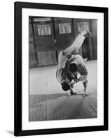 Judo Practice in Japan-Larry Burrows-Framed Photographic Print