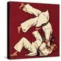 Judo-McConnell-Stretched Canvas