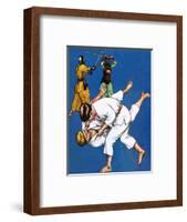 Judo-Pat Nicolle-Framed Giclee Print