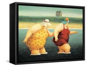 Judy and Marge-Lowell Herrero-Framed Stretched Canvas