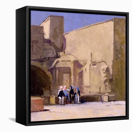 Judy and the Girls, Yazd-Bob Brown-Framed Stretched Canvas