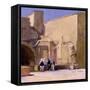 Judy and the Girls, Yazd-Bob Brown-Framed Stretched Canvas