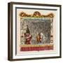 Judy Beats Punch-George Cruikshank-Framed Art Print