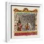 Judy Beats Punch-George Cruikshank-Framed Art Print