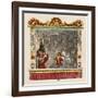 Judy Beats Punch-George Cruikshank-Framed Art Print