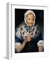 Judy Dowling - Keeper of the Town Hutch, 1815-C.1820-Henry Perlee Parker-Framed Giclee Print