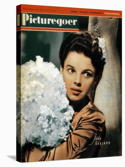 Judy Garland (1922-196), American Actress and Singer, 1943-null-Stretched Canvas