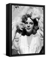 Judy Garland. "Presenting Lily Mars" 1943, Directed by Norman Taurog-null-Framed Stretched Canvas