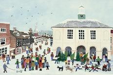 Ascot - the Paddock-Judy Joel-Giclee Print