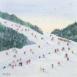 On the Slopes, 1995-Judy Joel-Giclee Print