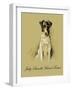 Judy The Smooth Haired Terrier-Lucy Dawson-Framed Art Print