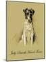 Judy The Smooth Haired Terrier-Lucy Dawson-Mounted Art Print