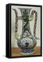 Jug Decorated with Dragons, Famille Verte-null-Framed Stretched Canvas