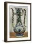 Jug Decorated with Dragons, Famille Verte-null-Framed Giclee Print