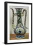 Jug Decorated with Dragons, Famille Verte-null-Framed Giclee Print