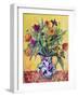 Jug of Spring Flowers on a Yellow Ground-Ann Oram-Framed Giclee Print