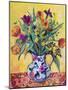 Jug of Spring Flowers on a Yellow Ground-Ann Oram-Mounted Giclee Print