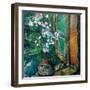 Jug with Flowers-Olga Vladimirovna Rozanova-Framed Giclee Print