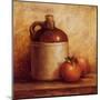 Jug with Peaches-Peggy Thatch Sibley-Mounted Art Print