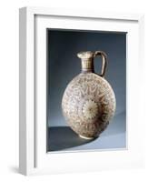 Jug with Polychrome Geometric Decoration-null-Framed Giclee Print