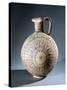 Jug with Polychrome Geometric Decoration-null-Stretched Canvas