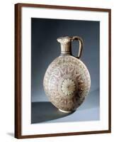 Jug with Polychrome Geometric Decoration-null-Framed Giclee Print