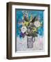 Jug with White Roses and Other Flowers-Ann Oram-Framed Giclee Print