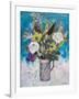 Jug with White Roses and Other Flowers-Ann Oram-Framed Giclee Print