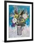 Jug with White Roses and Other Flowers-Ann Oram-Framed Giclee Print