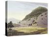 Jugeanor, in the Mountains of Sirinagur-Thomas & William Daniell-Stretched Canvas