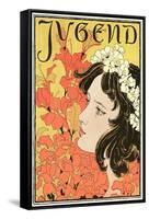 Jugend Flower Girl-null-Framed Stretched Canvas