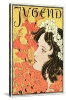 Jugend Flower Girl-null-Stretched Canvas