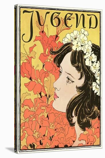 Jugend Flower Girl-null-Stretched Canvas