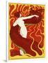 Jugend Front Cover, Naked Woman with Dragon-null-Framed Photographic Print