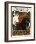 Jugend Front Cover, Young Man on a Donkey-null-Framed Art Print