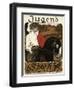 Jugend Front Cover, Young Man on a Donkey-null-Framed Art Print