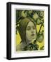 Jugend Front Cover, Young Woman with Apple Tree-Julie Wolfthorn-Framed Art Print