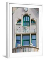 Jugendstil Architecture, Alesund, Sunnmore, More Og Romsdal, Norway, Scandinavia, Europe-Doug Pearson-Framed Photographic Print