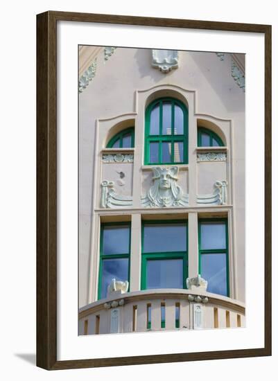 Jugendstil Architecture, Alesund, Sunnmore, More Og Romsdal, Norway, Scandinavia, Europe-Doug Pearson-Framed Photographic Print