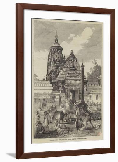 Juggernauth, the Entrance to the Temple-null-Framed Giclee Print