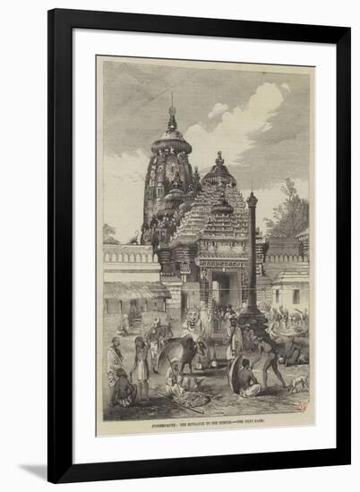 Juggernauth, the Entrance to the Temple-null-Framed Giclee Print