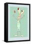 Juggler Bunny-Effie Zafiropoulou-Framed Stretched Canvas