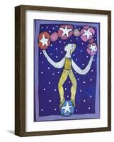 Juggler-Leslie Xuereb-Framed Giclee Print