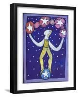 Juggler-Leslie Xuereb-Framed Giclee Print