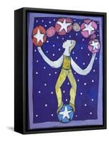 Juggler-Leslie Xuereb-Framed Stretched Canvas