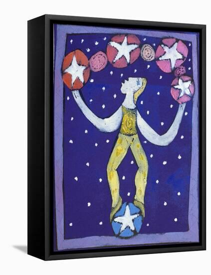 Juggler-Leslie Xuereb-Framed Stretched Canvas