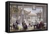 Jugglers Court Mandarin's Palace-Thomas Allom-Framed Stretched Canvas