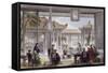 Jugglers Court Mandarin's Palace-Thomas Allom-Framed Stretched Canvas