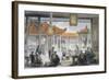 'Jugglers Exhibiting in the Court of a Mandarin's Palace', China, 1843-Thomas Allom-Framed Giclee Print